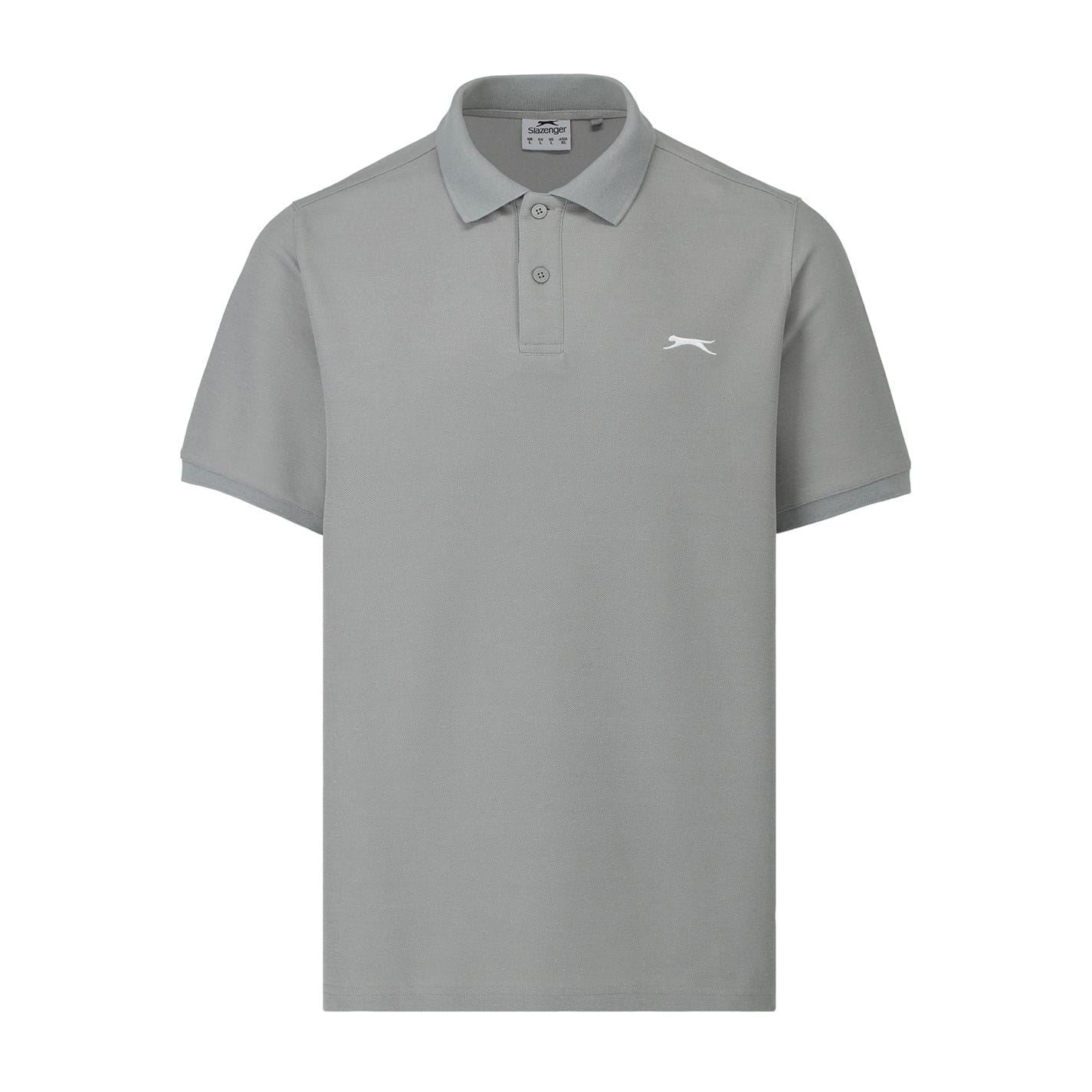 Slazenger Mens Plain Polo Shirt