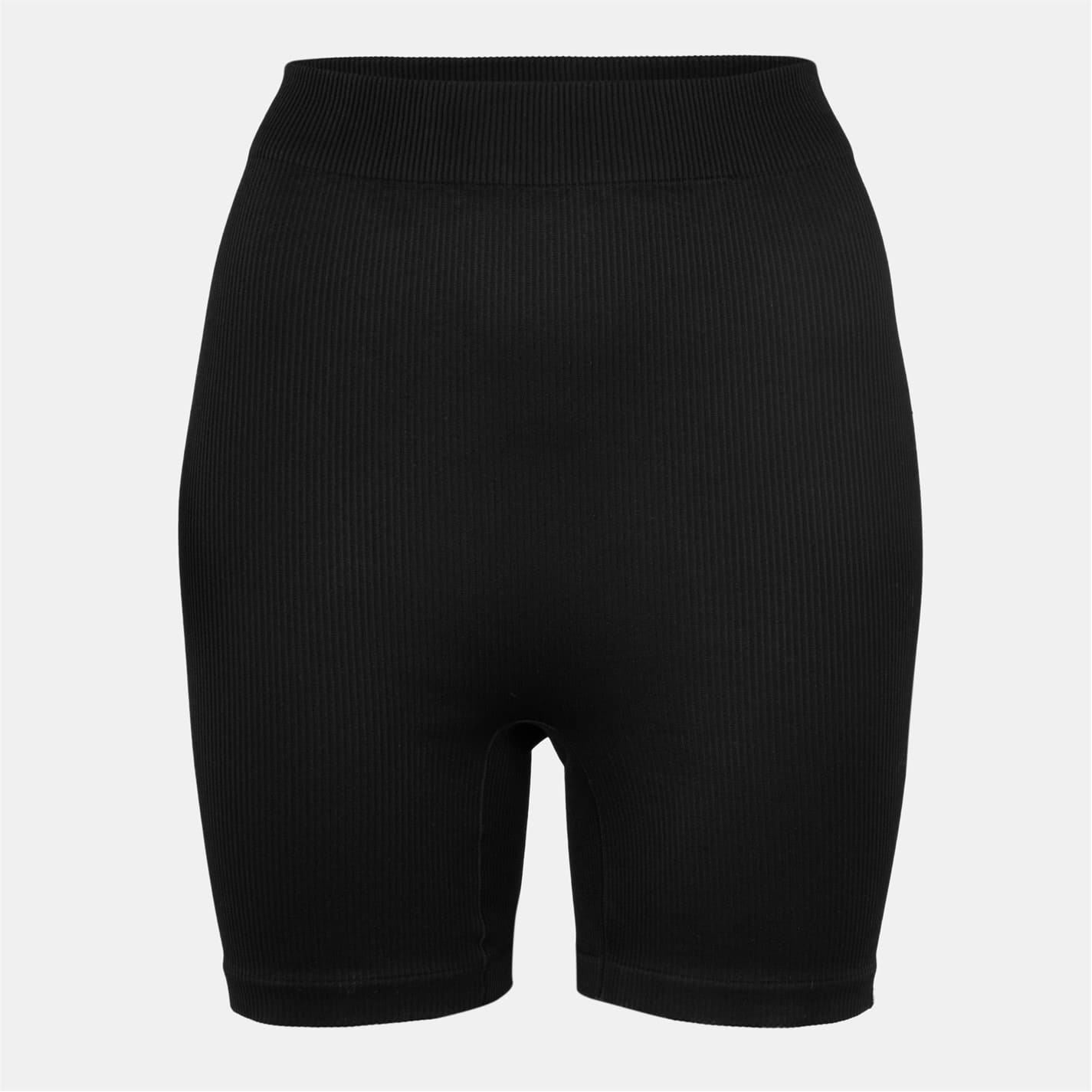Vans Ribbed Patterned Slim Fit Biking Shorts
