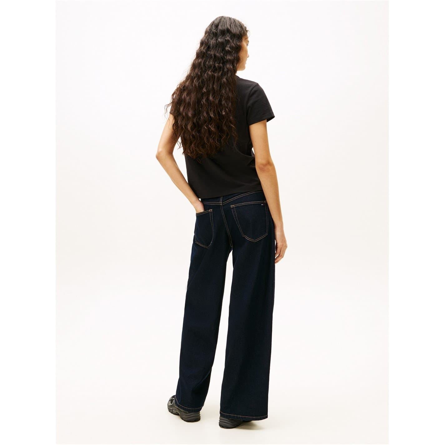 Tommy Jeans Tj Badge Rib Regular Fit T-Shirt