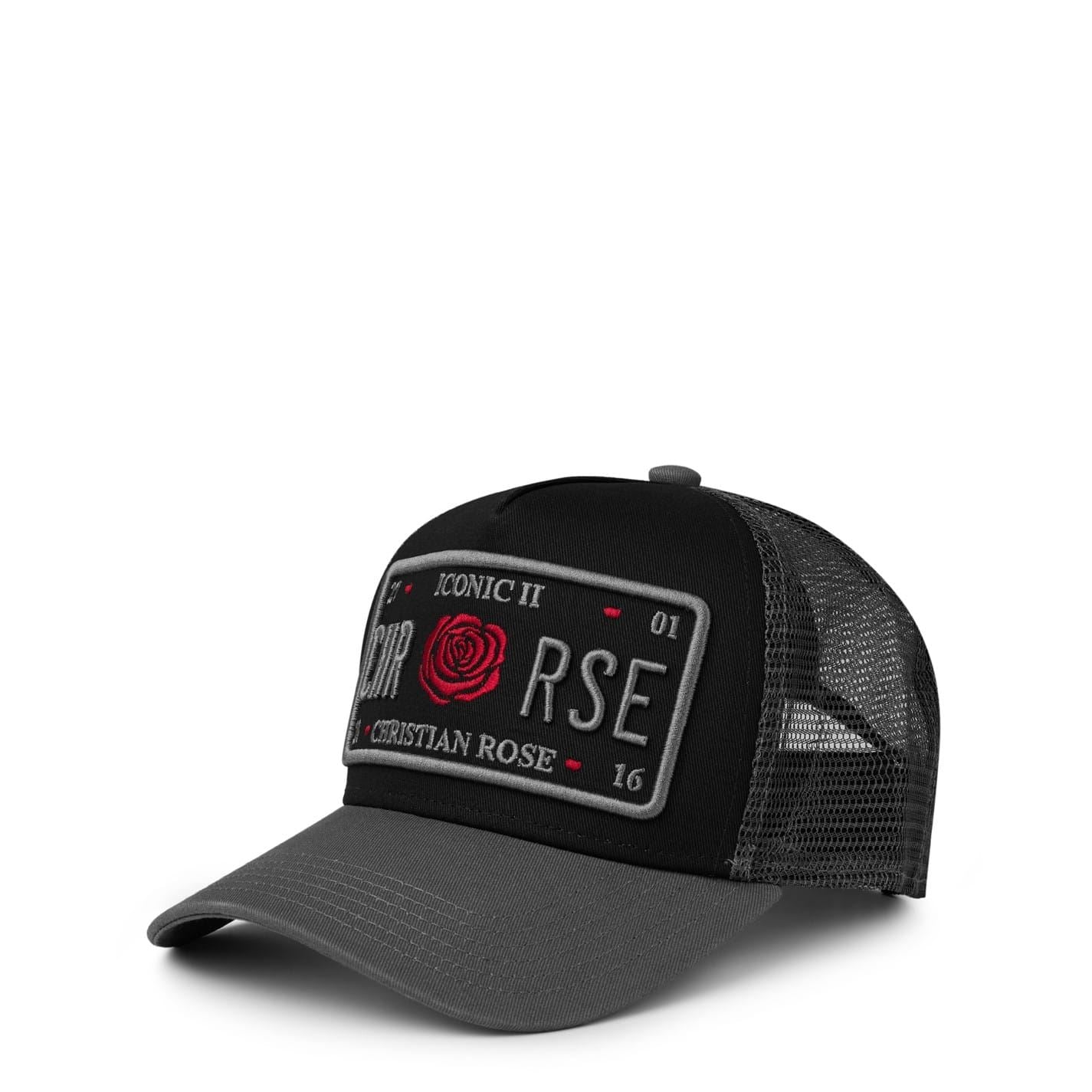 Christian Rose Ii Rose Plate Cap