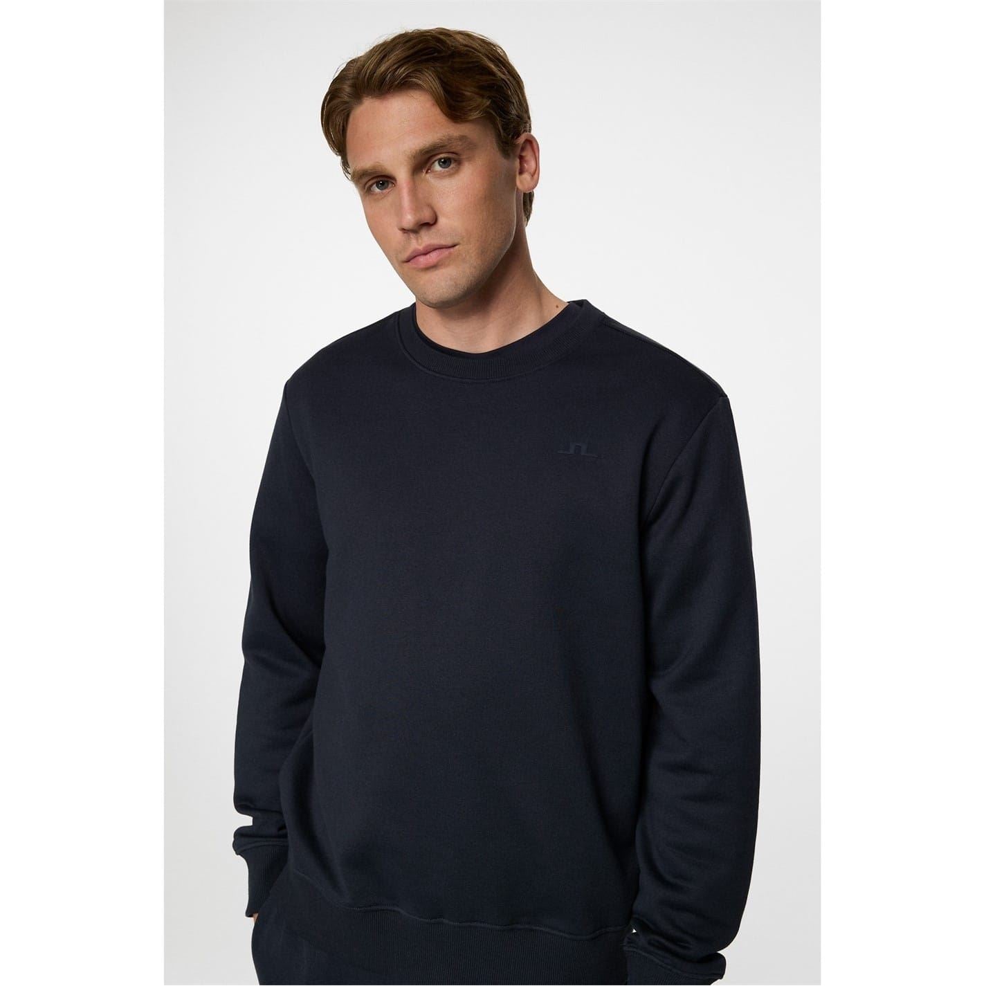 J Lindeberg Alpha Crew Neck Long Sleeve Sweatshirt