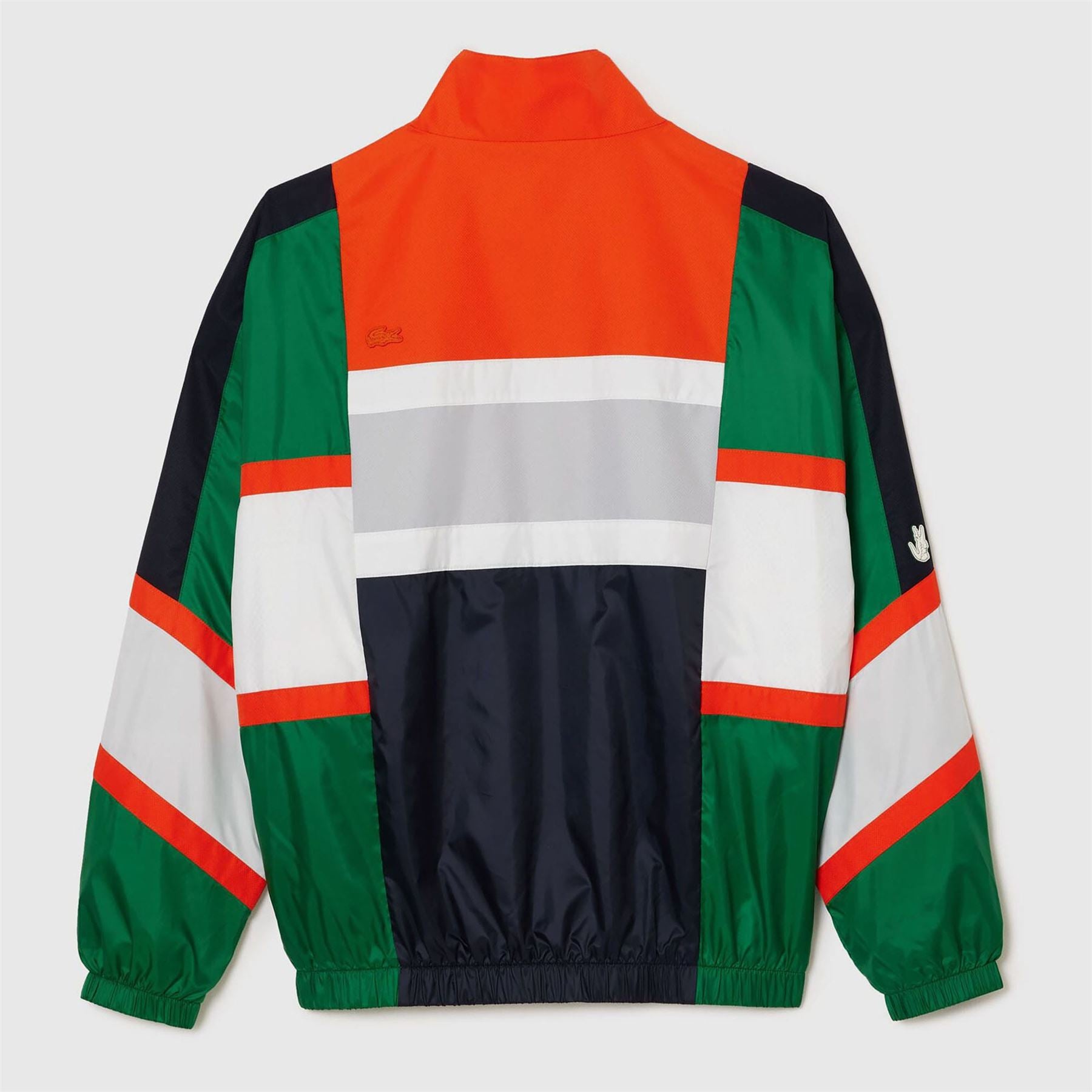 Lacoste Mixed Material Colour Block Sportsuit Jacket