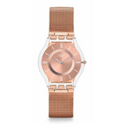 Swatch Hello Darling 62 Dress Steel Mesh Strap Analogue Watch