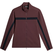 J Lindeberg Golf Jarvis Zipped Pocket Printed Logo Track Jacket