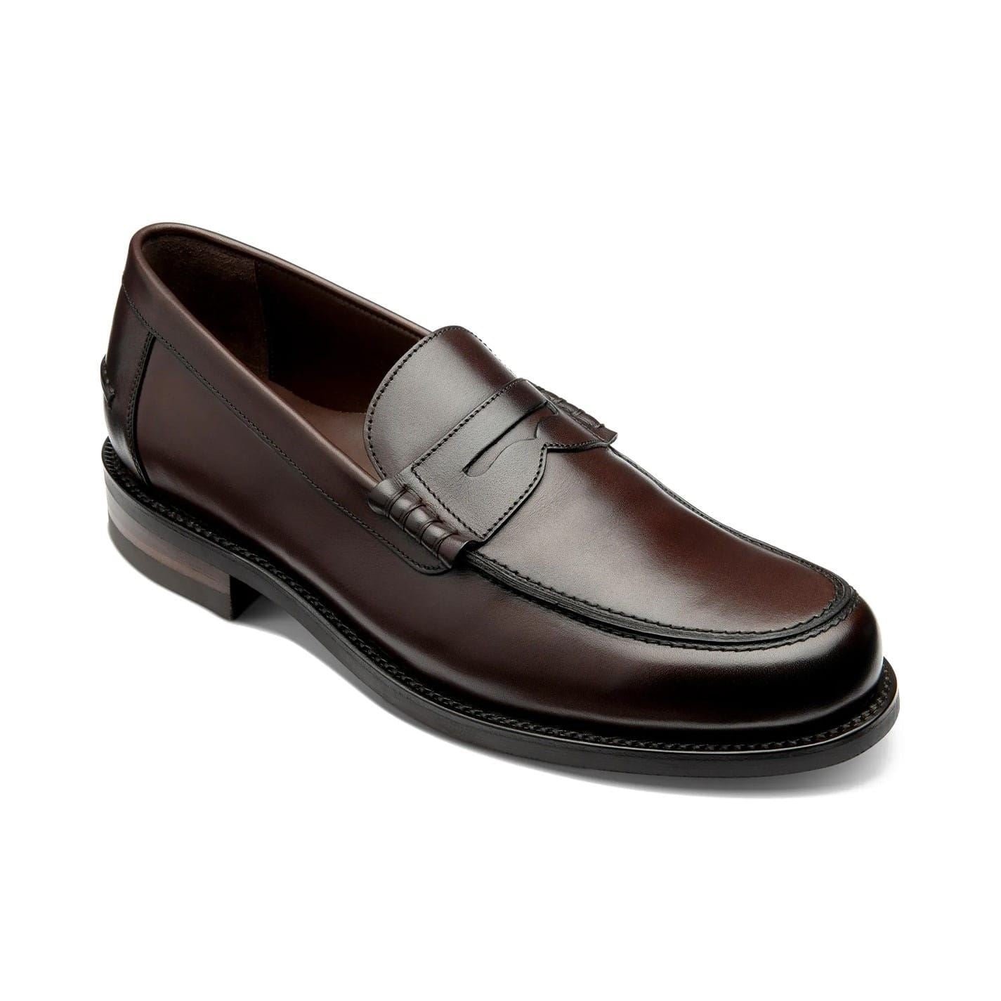Loake Kingscliffe Penny Loafers with Low Heel