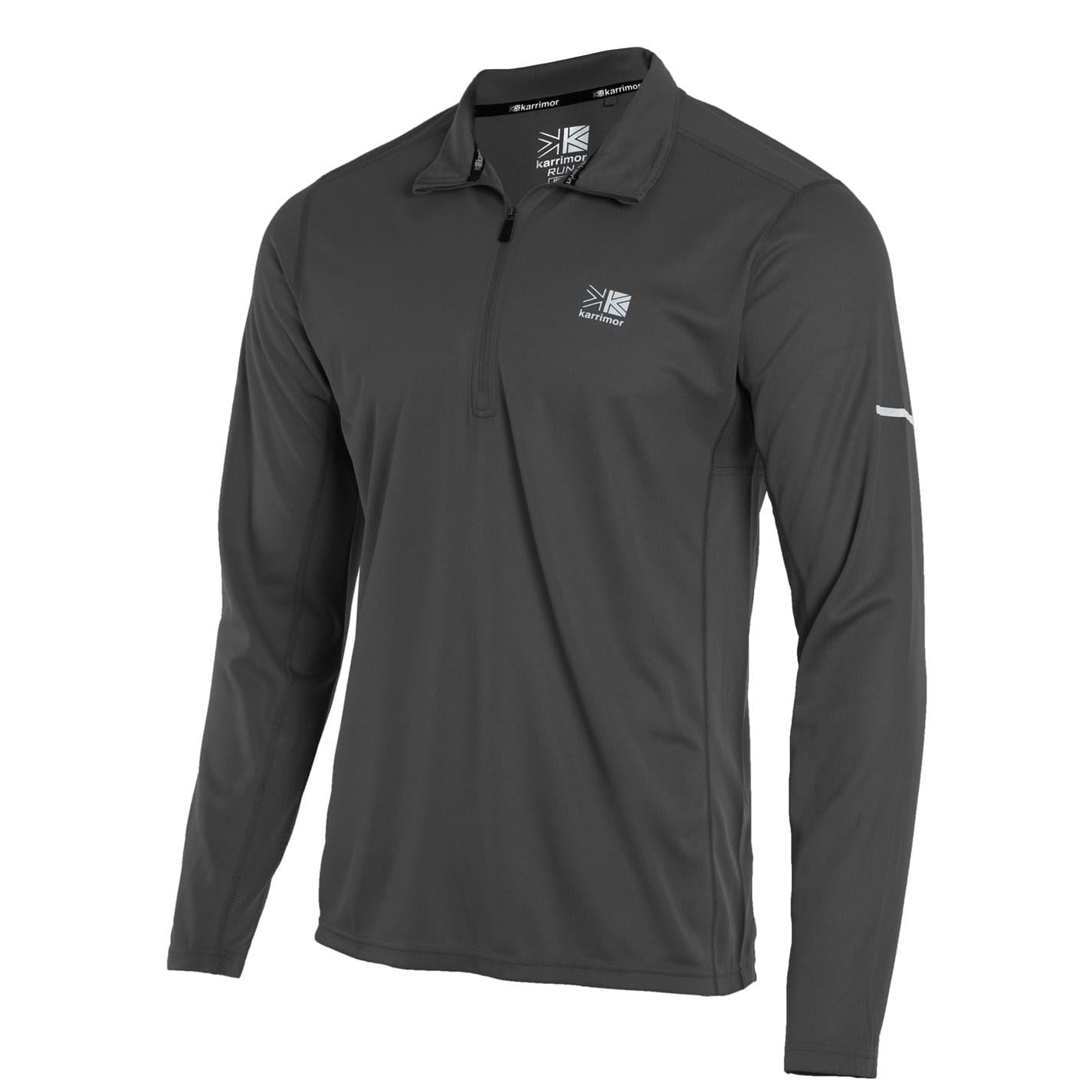 Karrimor Mens Long Sleeve Quarter Zip Top