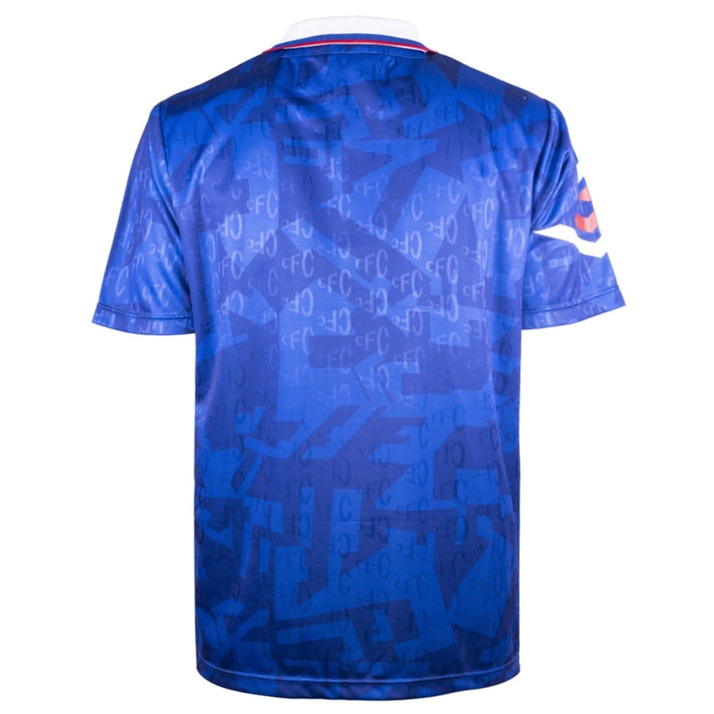 Score Draw Chelsea Retro Home Shirt 1992 Adults