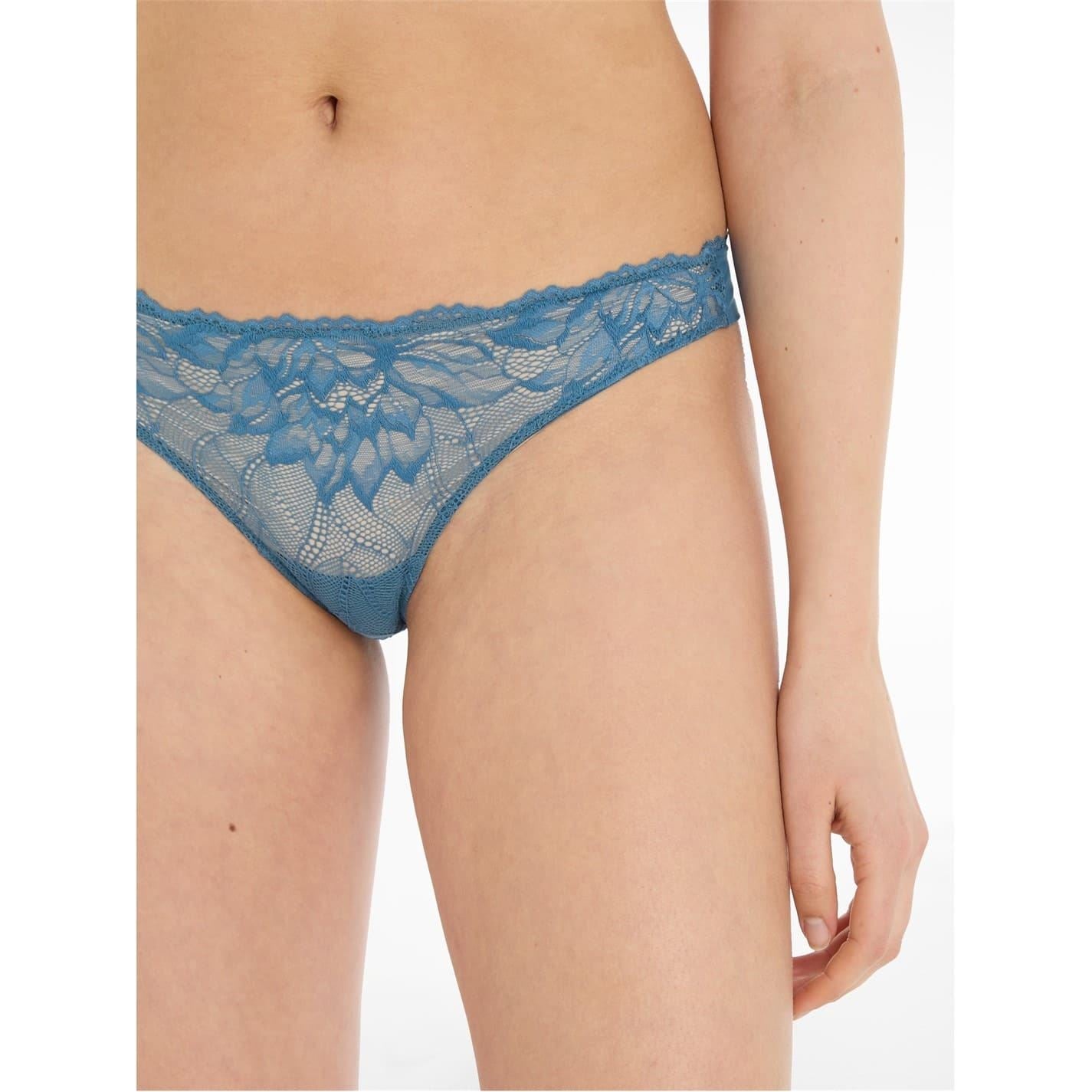 Calvin Klein Comfort Lotus Floral Thong
