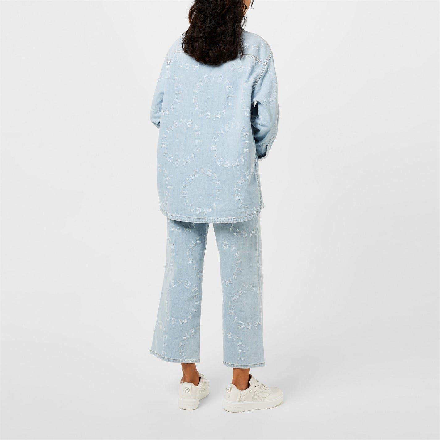 Stella McCartney Womens Logo Jeans