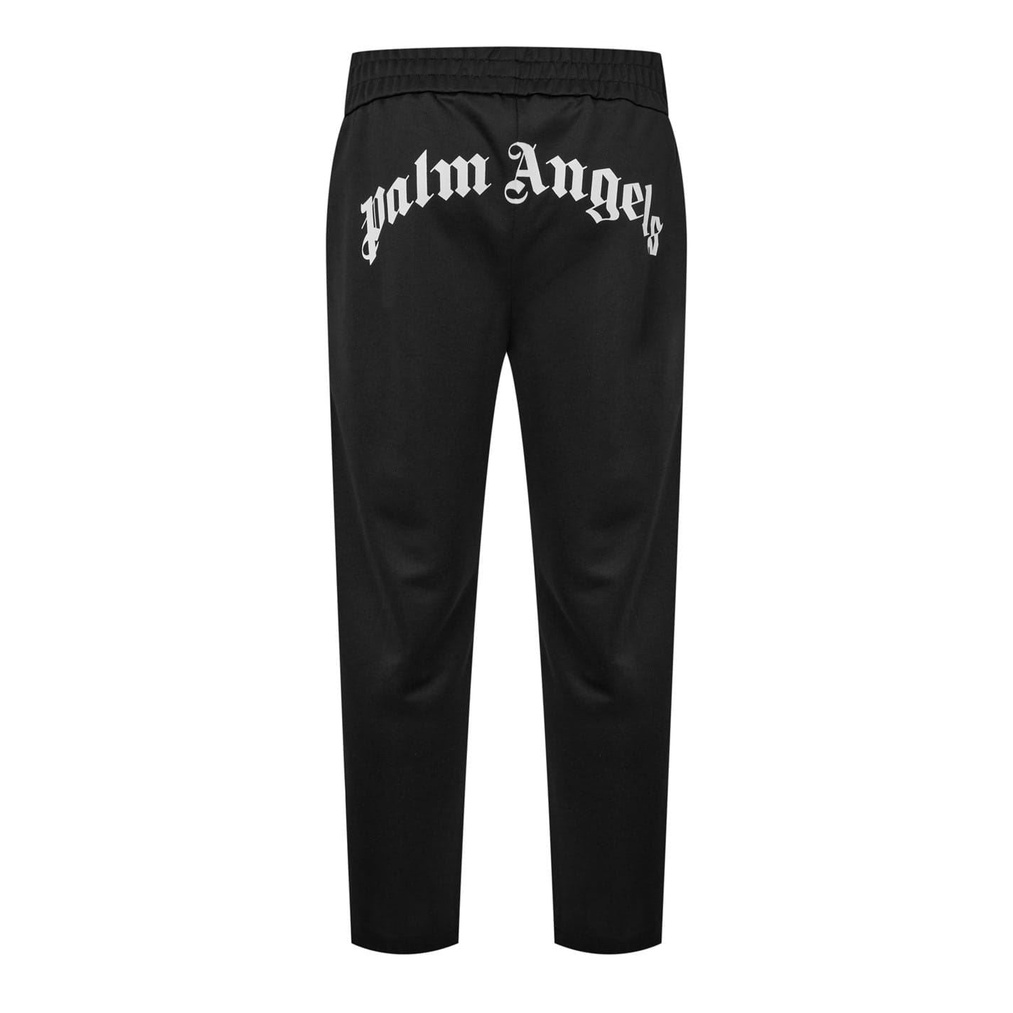 Palm Angels Curved Logo Track Bottoms