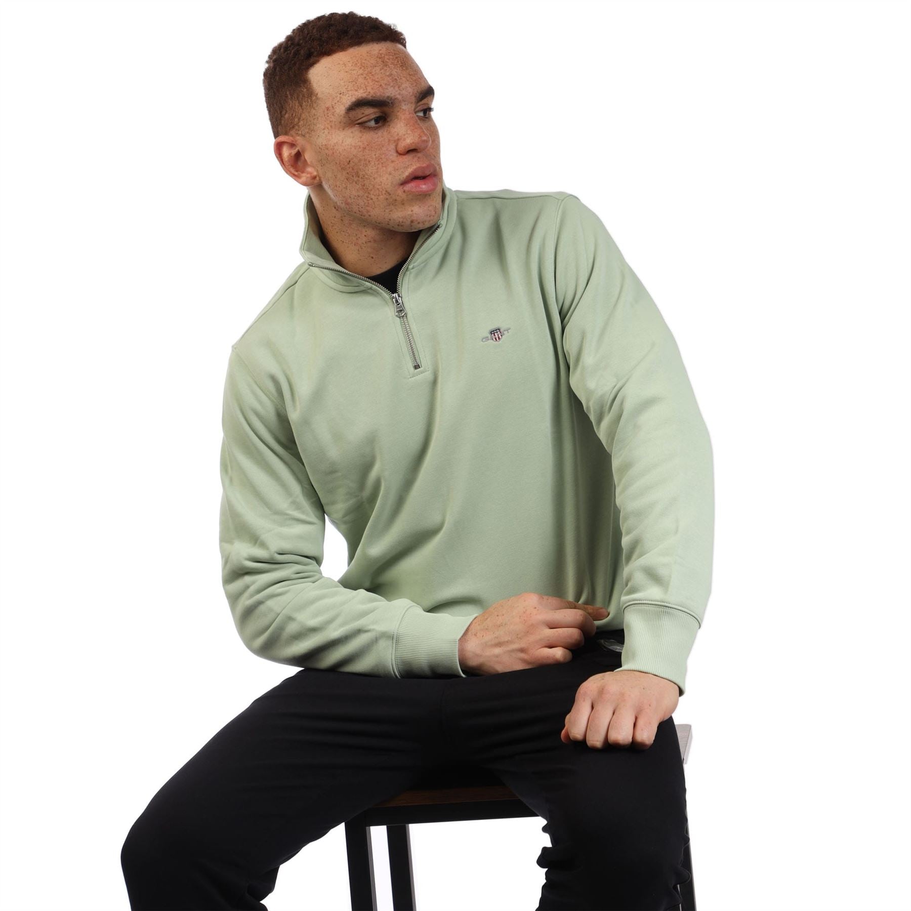 Gant Shield Half-Zip Sweatshirt