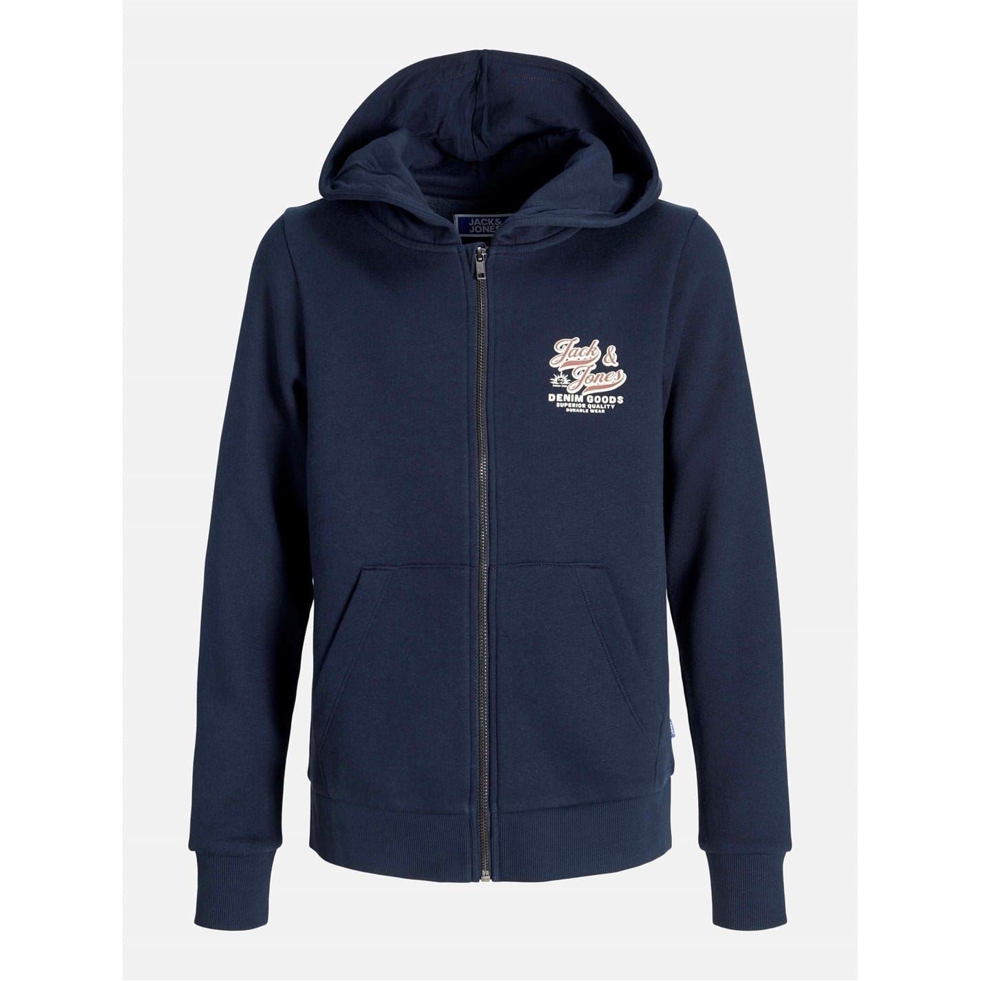 Jack and Jones Logo Zip Hoodie Infant Boys