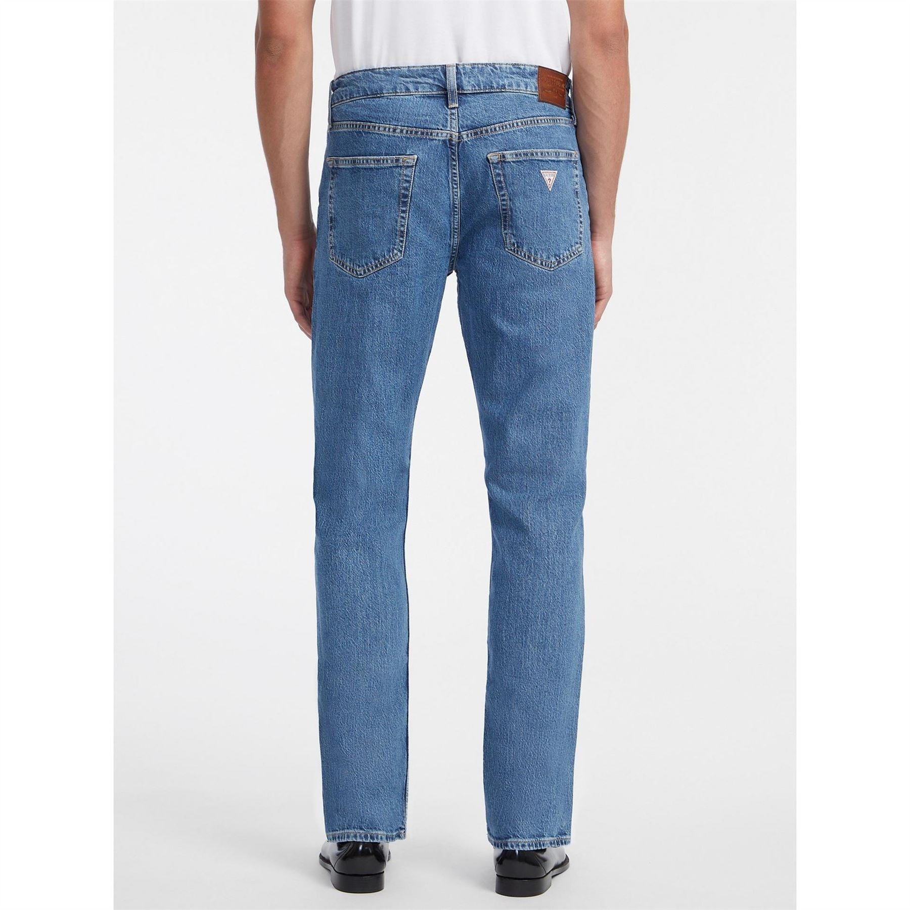 Guess Five Pocket Straight Leg Jeans