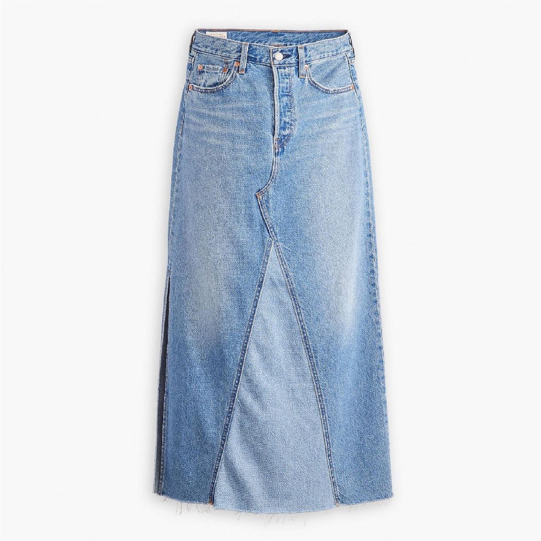 Levis Iconic Long Skirt W Slit Own I