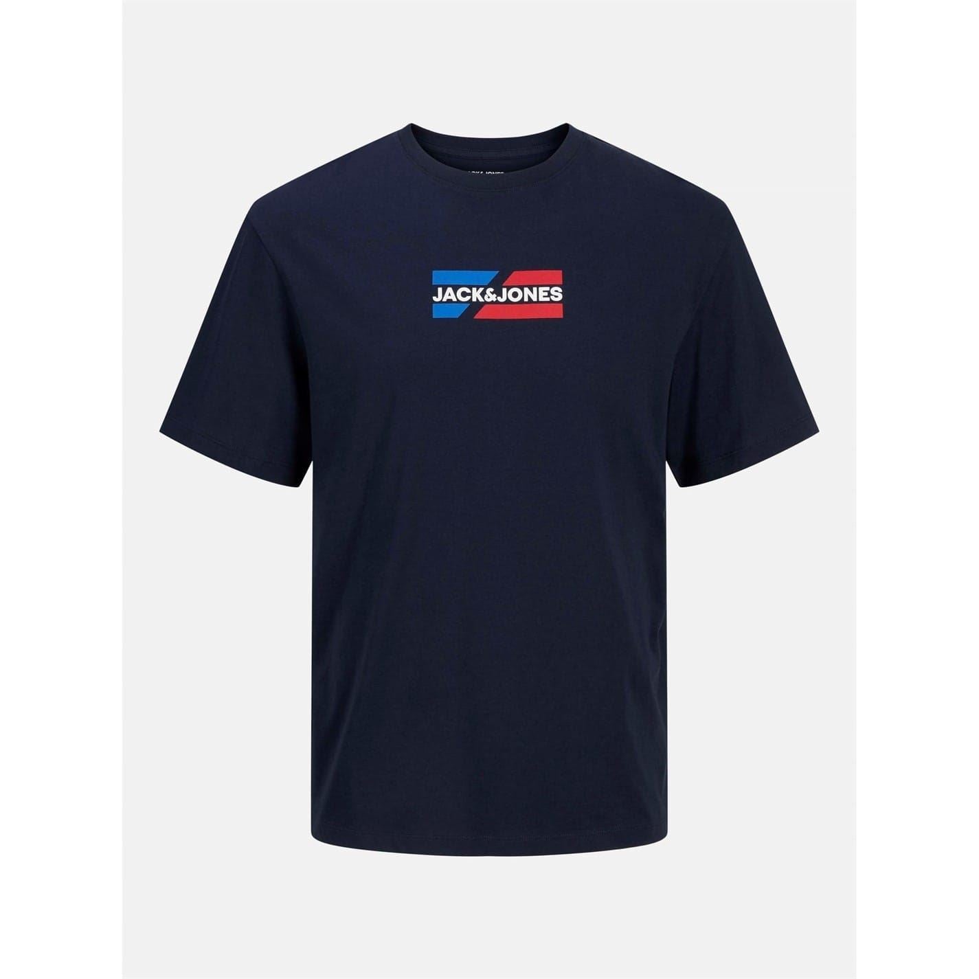 Jack and Jones Mens Pack Graphic Tee