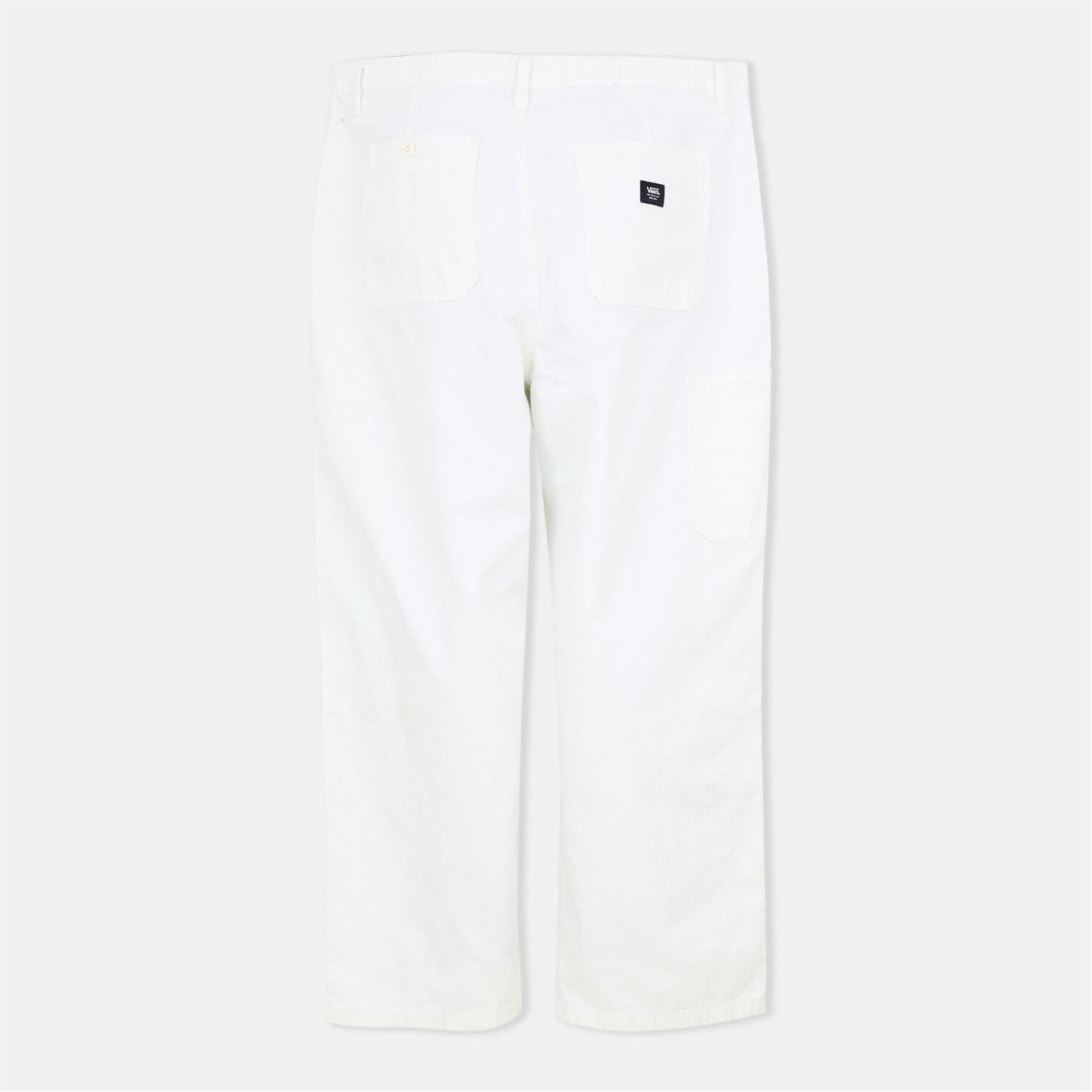 Vans Union Relaxed Solid Patterned Wide Leg Cargo Pants