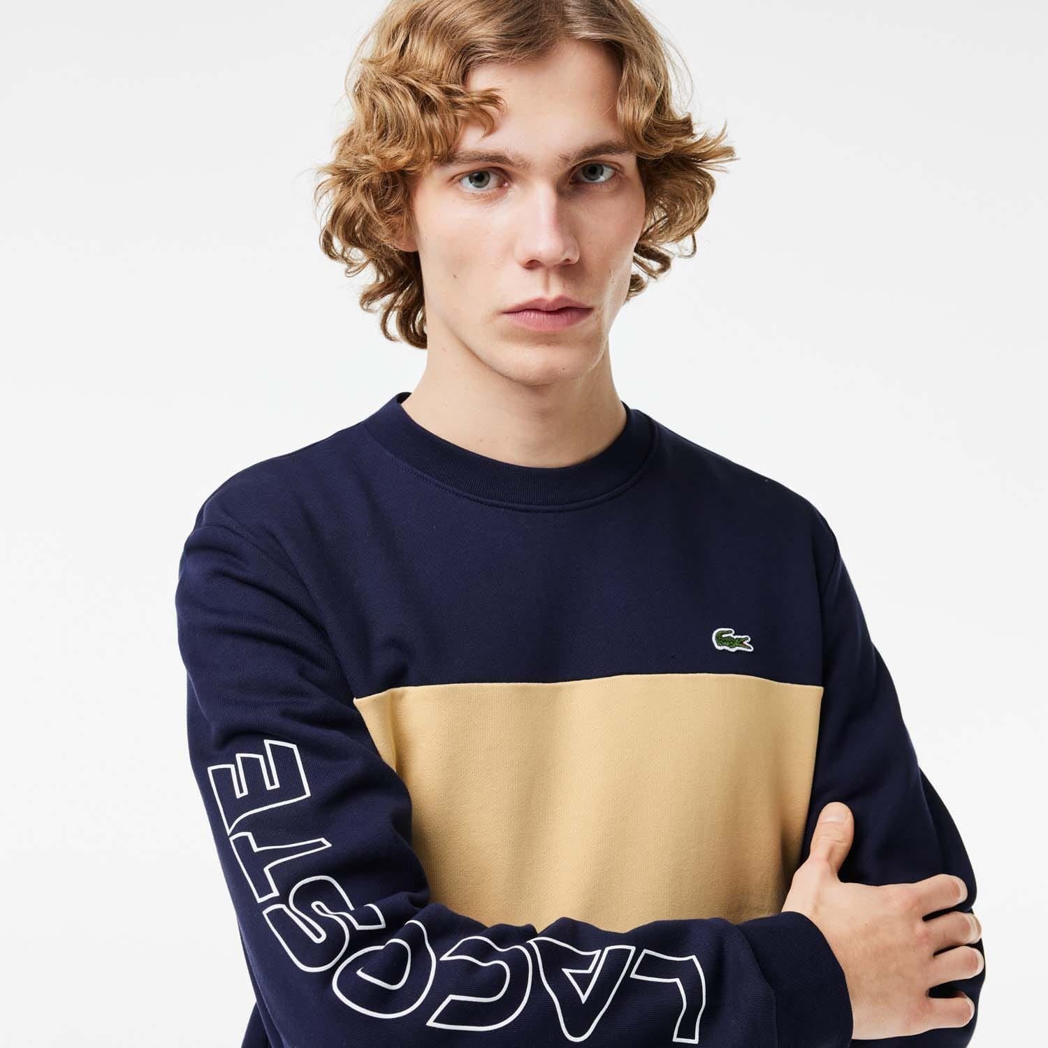 Lacoste Crewneck Colourblock Sweatshirt