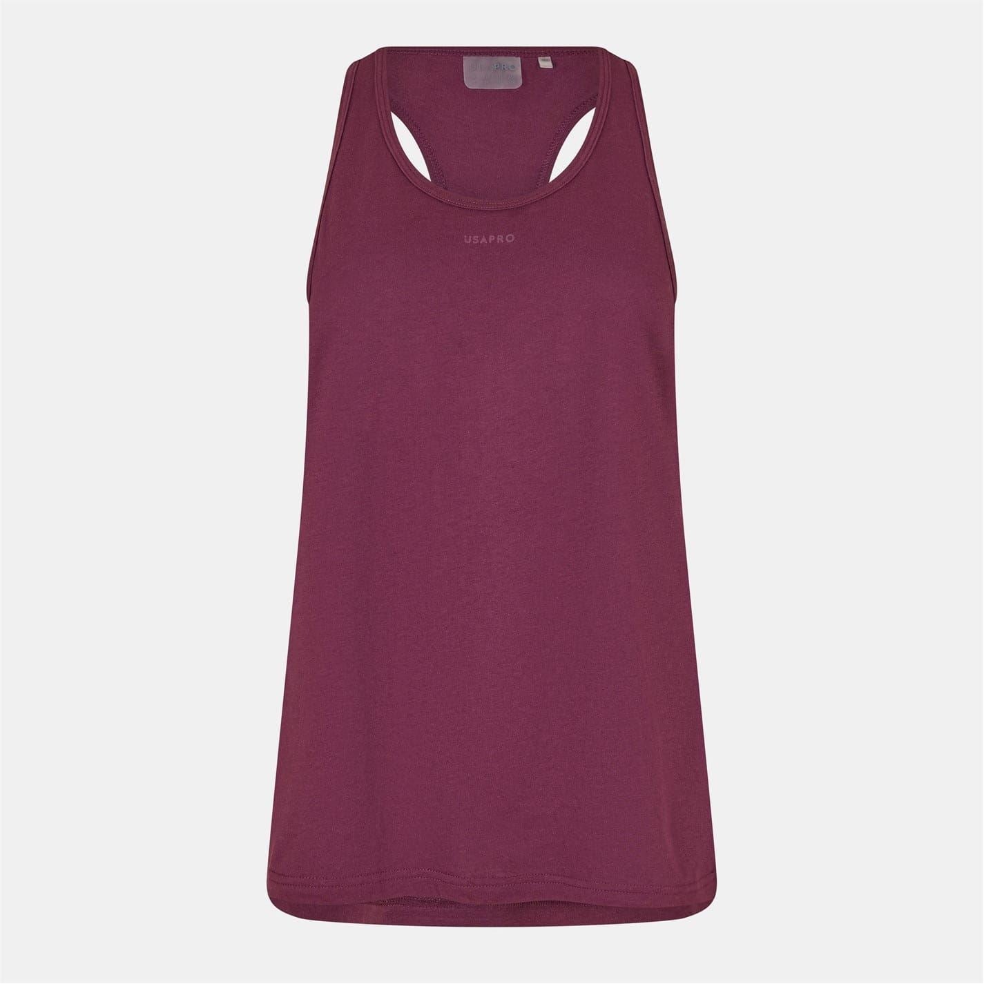 USA Pro Womens Classic Racer Back Sports Tank