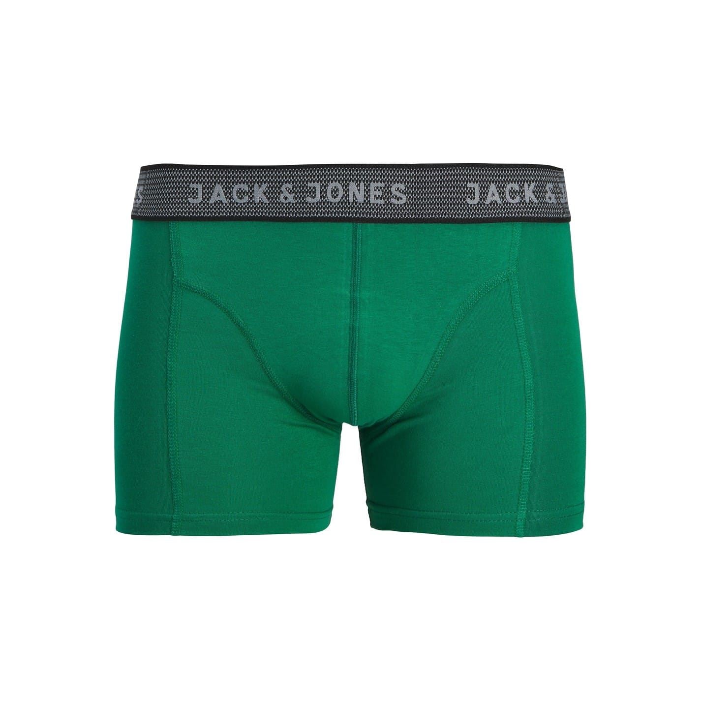 Jack and Jones 3 Pack Plain Design Boxer Brief
