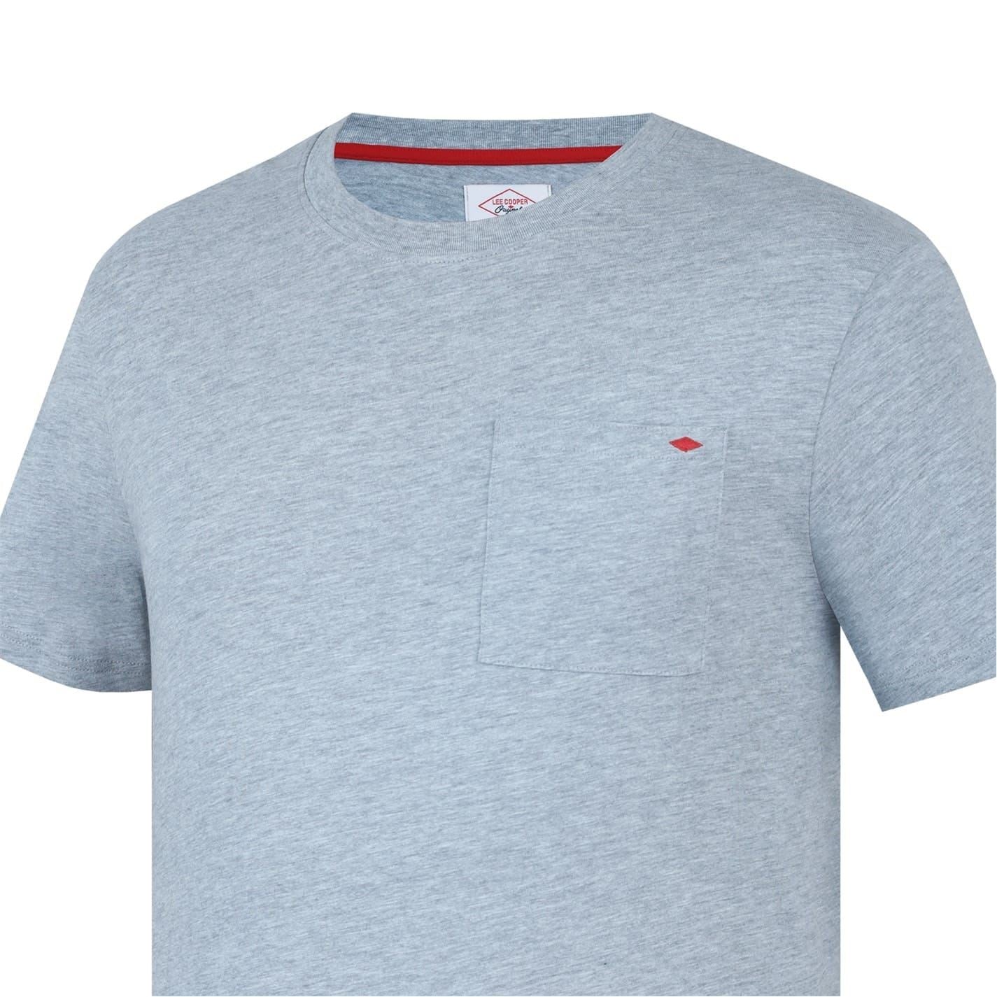 Lee Cooper Pocket Regular Fit Crew Neck T-Shirt