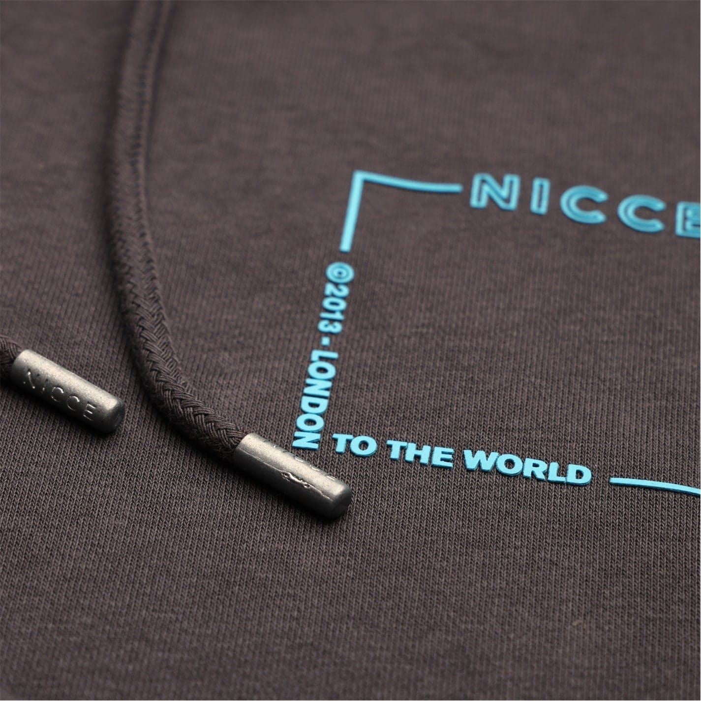 Nicce Davido Hooded Neck Long Sleeve Sweatshirt