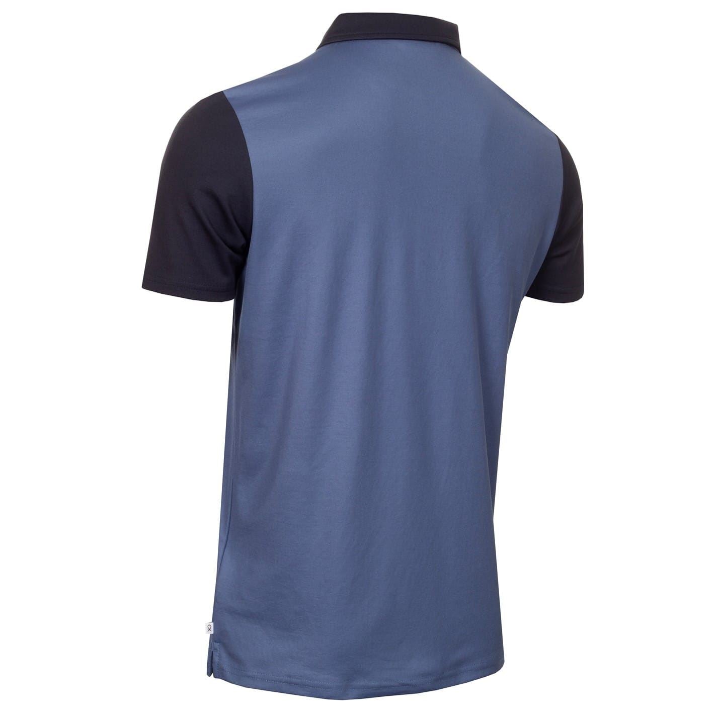 Calvin Klein Golf Embroidered Collared Neck Short Sleeve Polo Shirt