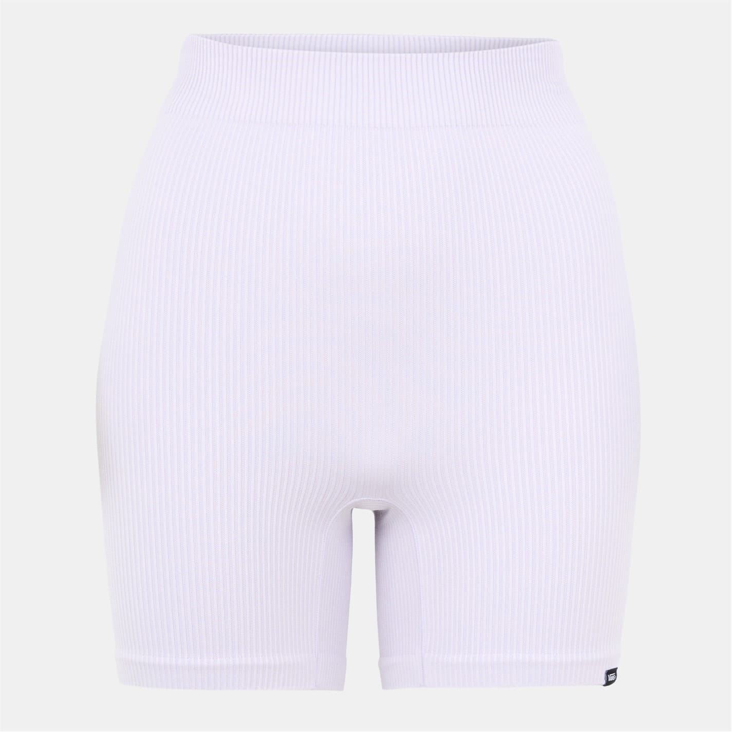 Vans Ribbed Patterned Slim Fit Biking Shorts