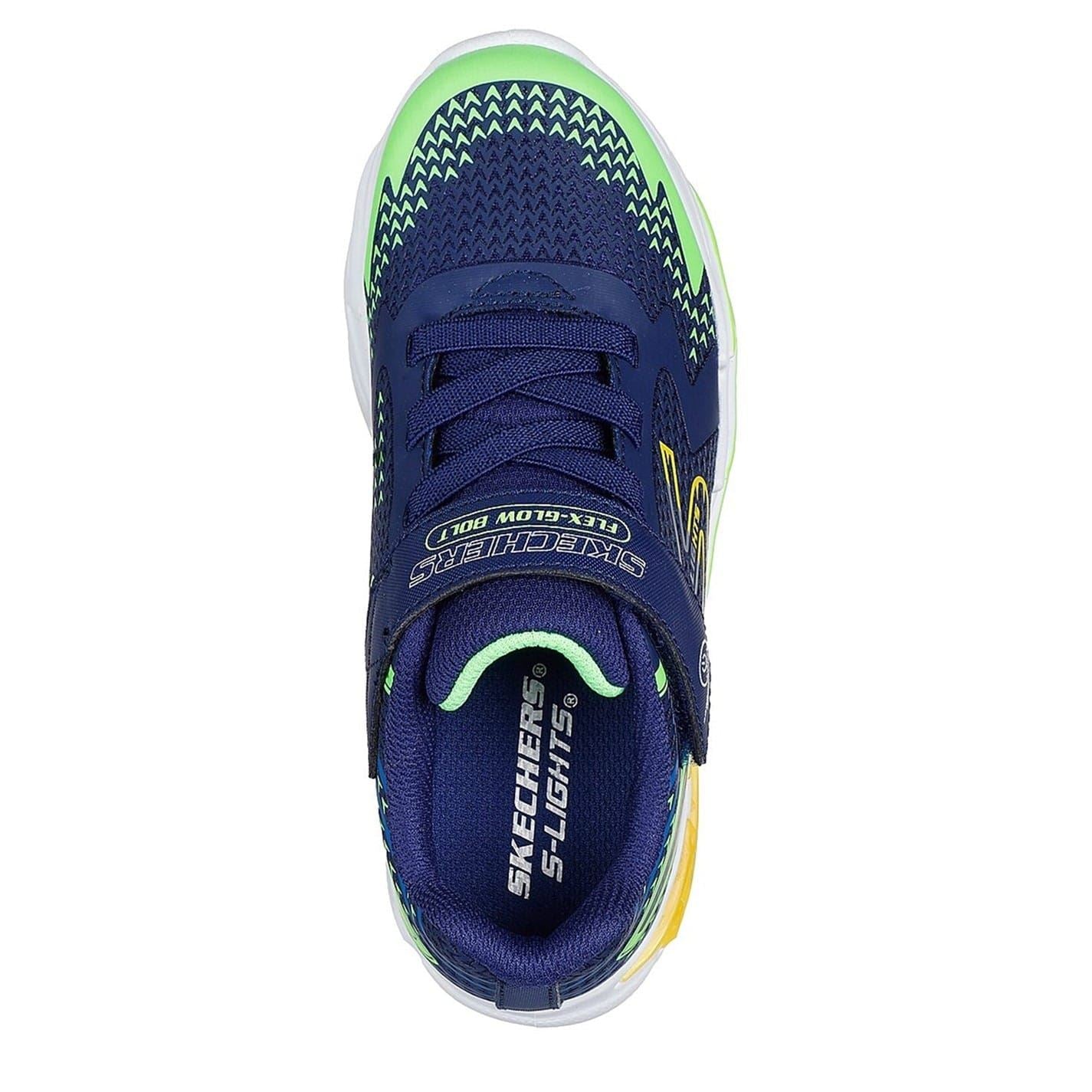 Skechers Flex Glow Child Boys Trainers