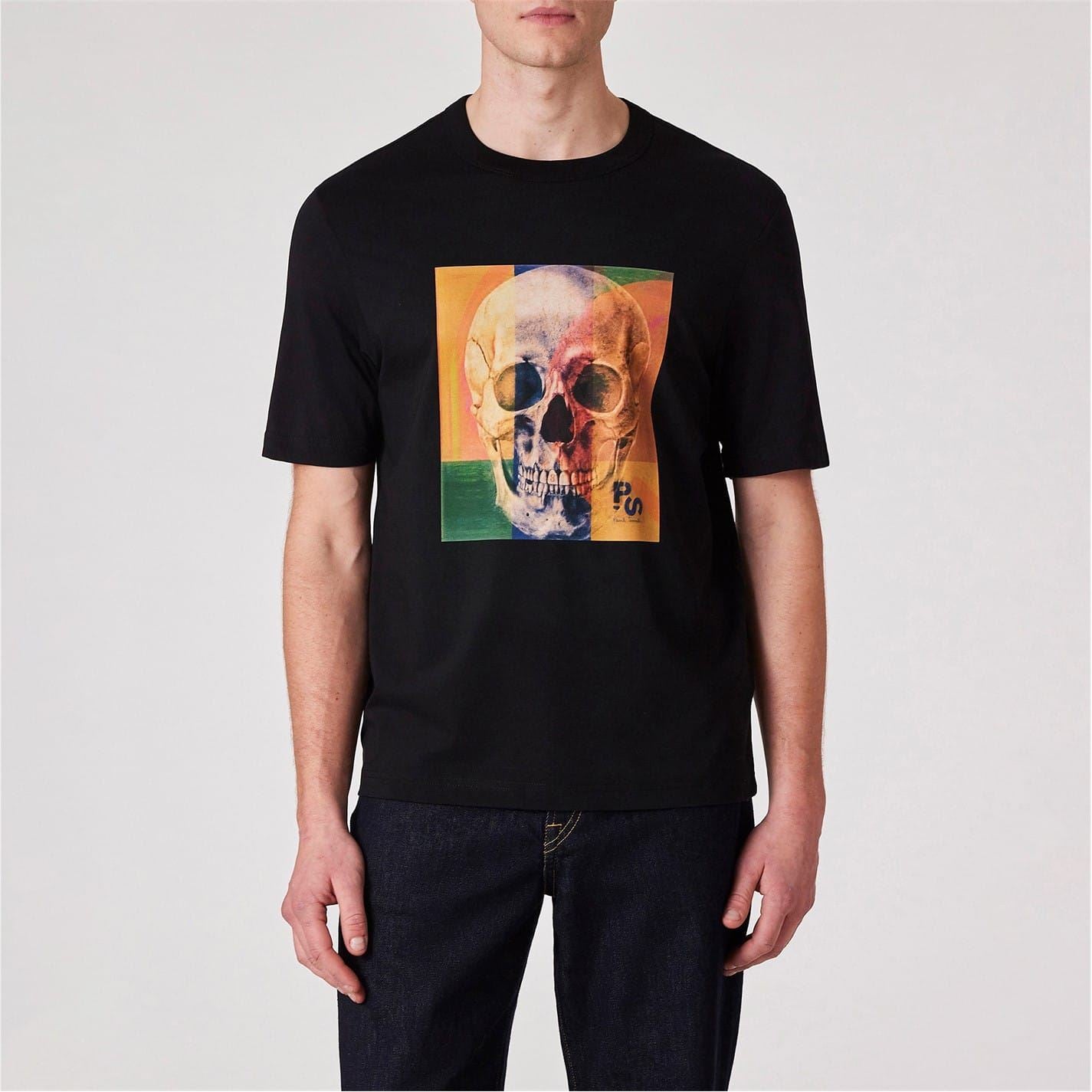 PS Paul Smith Regular Fit Crew Neck Short Sleeve T-Shirt