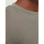 Jack and Jones Crew Neck Ribbed Collar Short Sleeve Jersey T-Shirt
