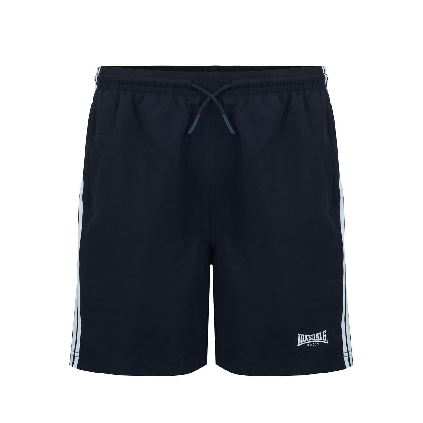 Lonsdale Mens Stripe Woven Shorts