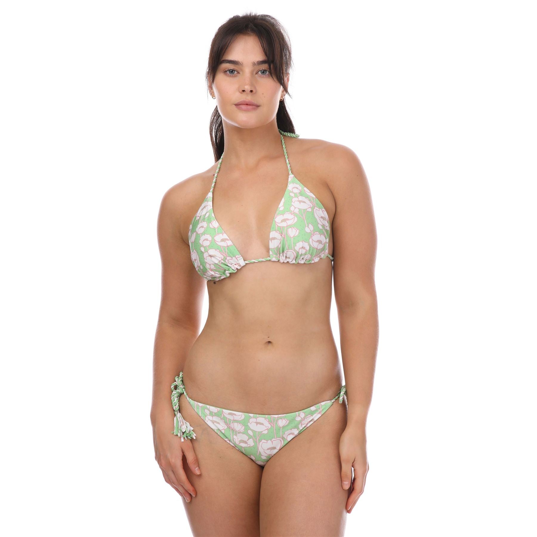 Ted Baker Raela Reversible Poppy Print Bikini Top