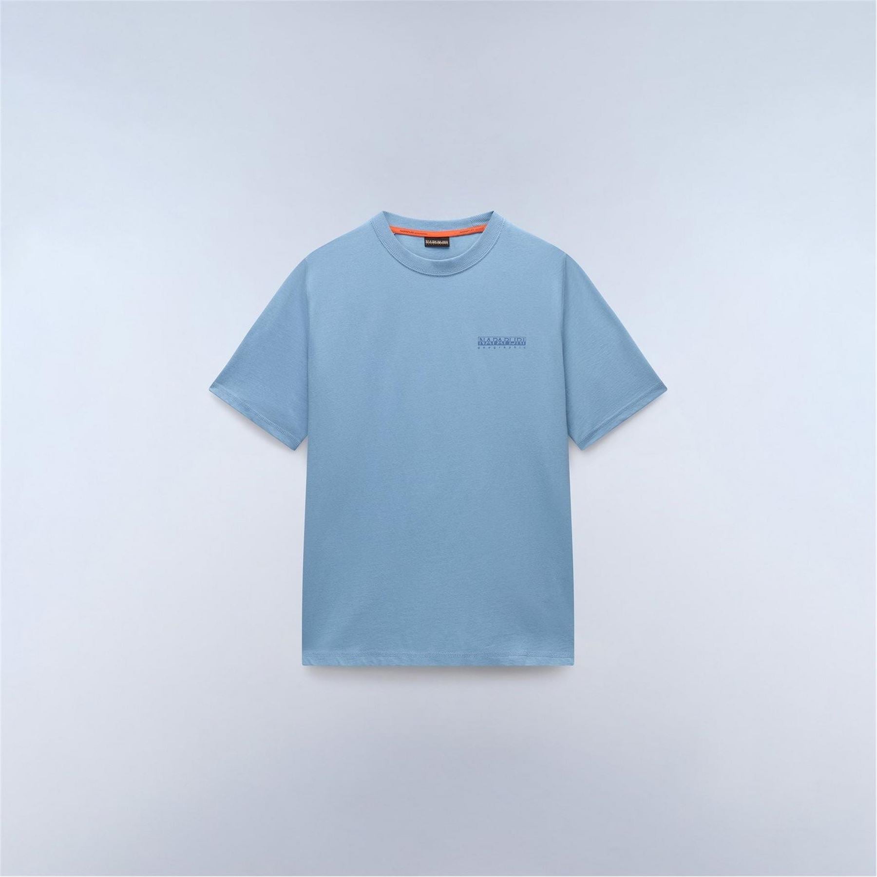 Napapijri Geographic Print Crew Neck Short Sleeve T-Shirt