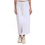 Off White Diagonal Pocket Sweat Skirt
