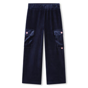 Billieblush Velour Cargo Pants