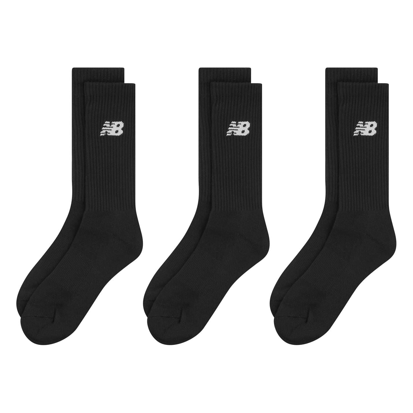 New Balance Everyday Crew Socks 3 Pack Adults