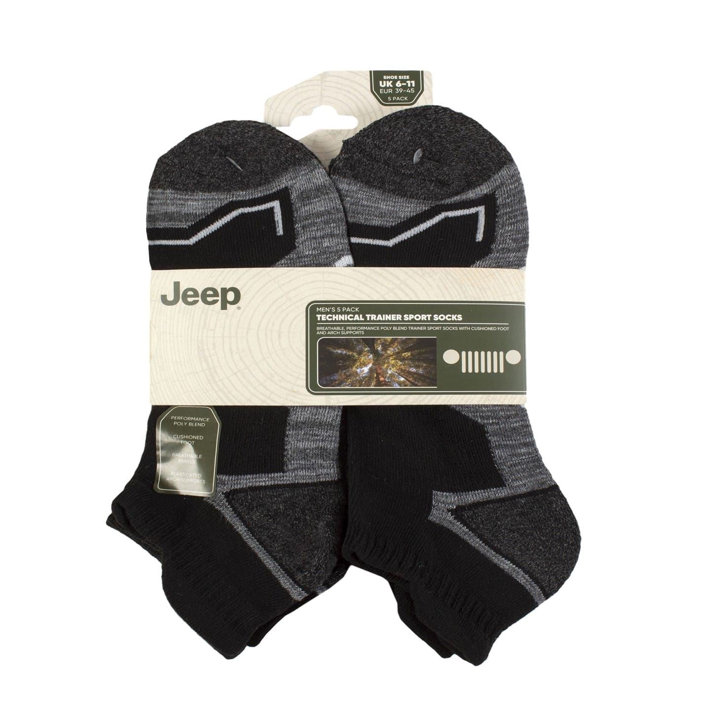 Jeep Trainer No Show Socks