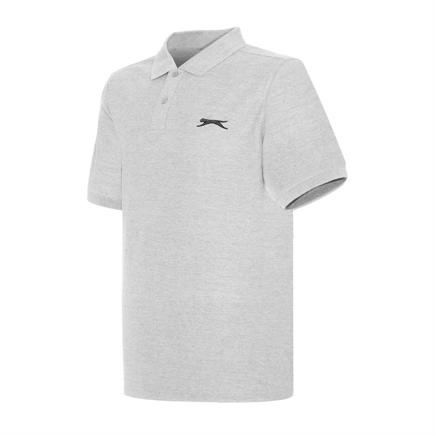 Slazenger Mens Plain Polo Shirt