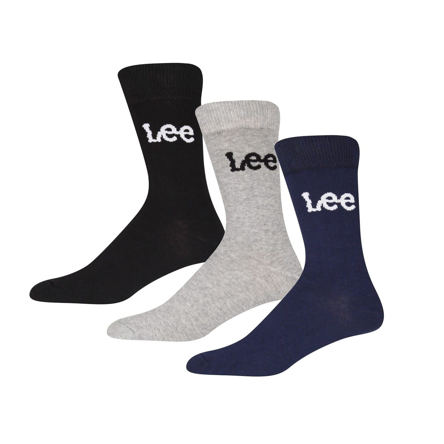 Lee Billie Lettering 3 Pack Socks
