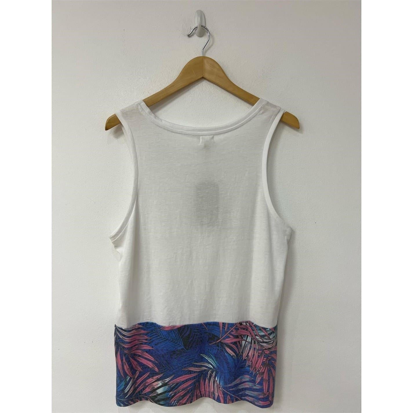 Another Influence Print Panel Regular Fit Tank
