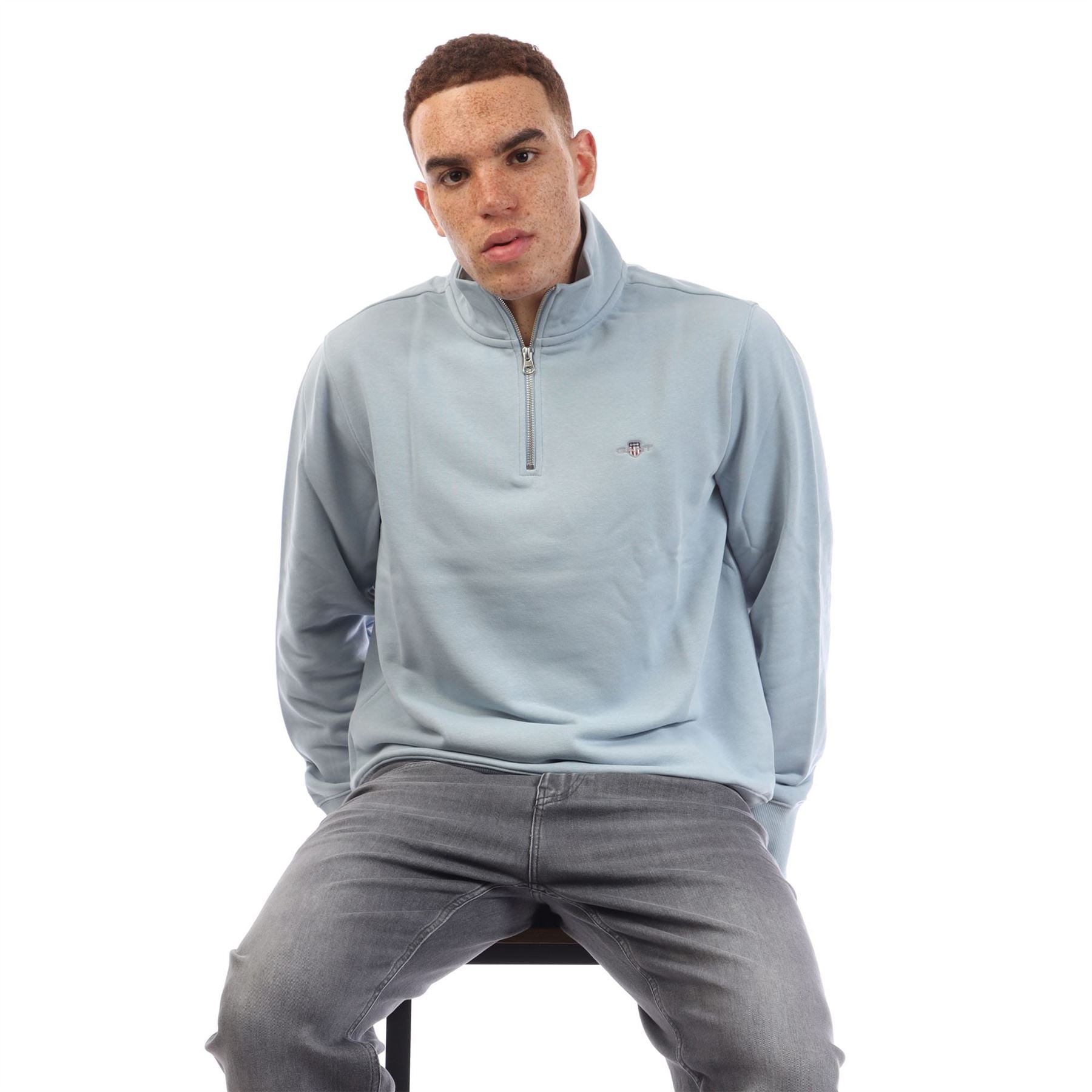 Gant Shield Half-Zip Sweatshirt