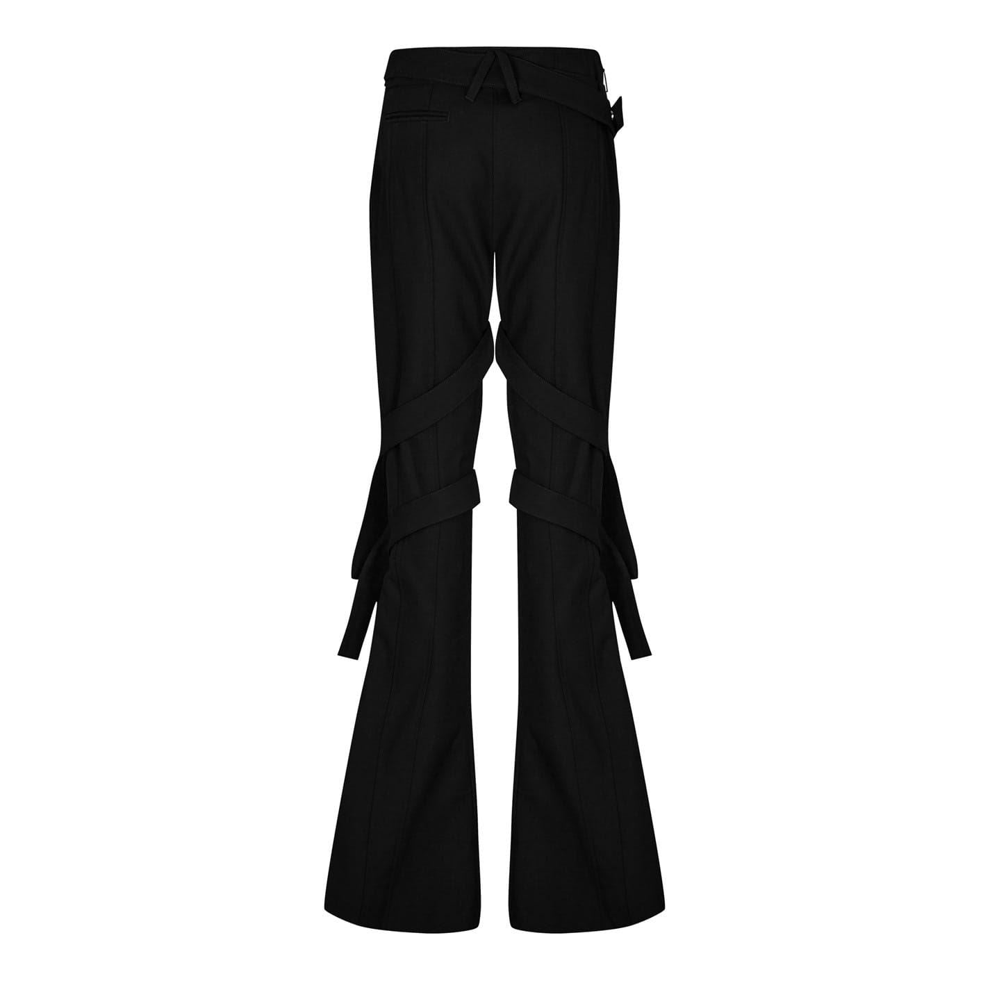 Ambush Strap Detail Flared Trousers