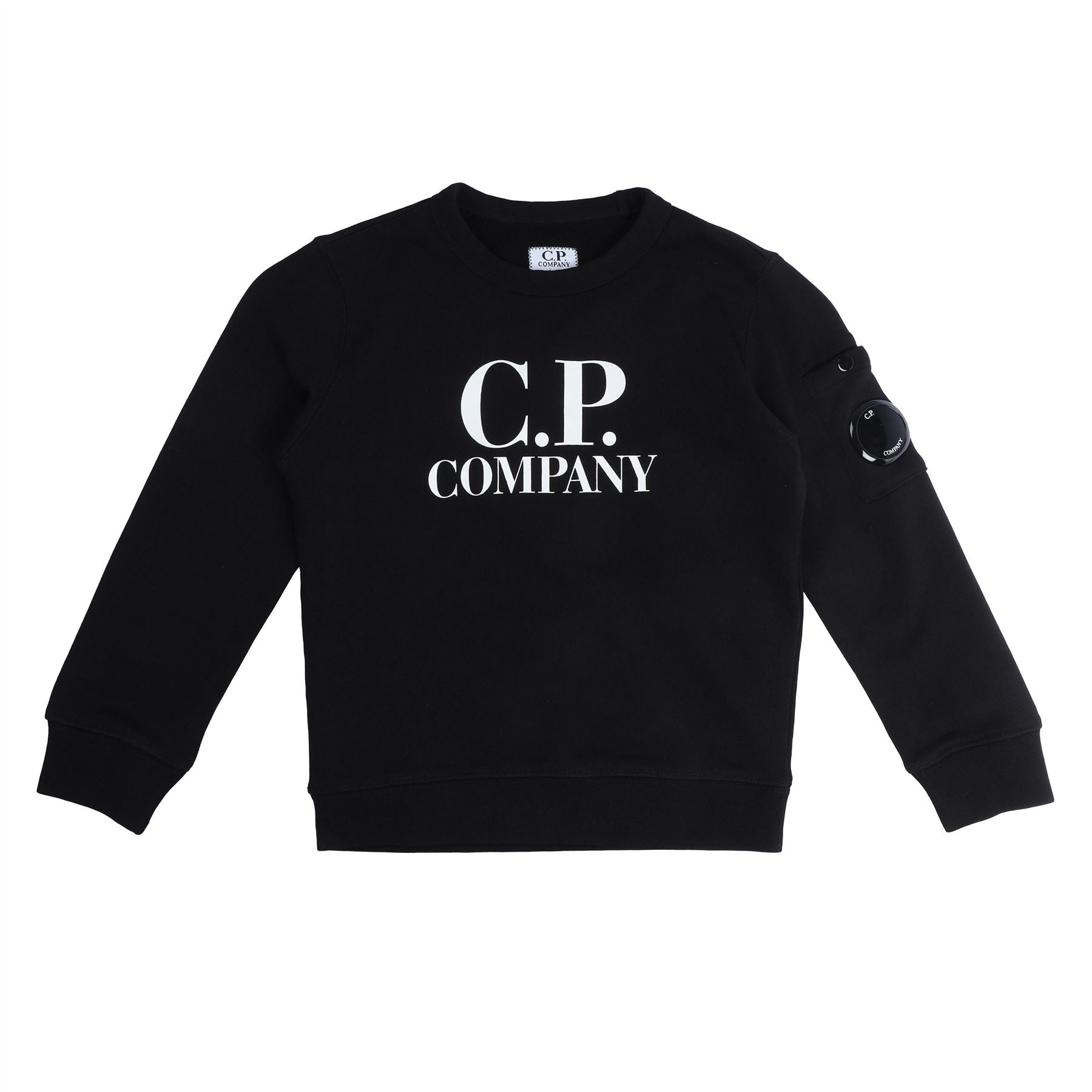 C.P. Company Juniors Diagonal Fleece Crewneck Sweatshirt