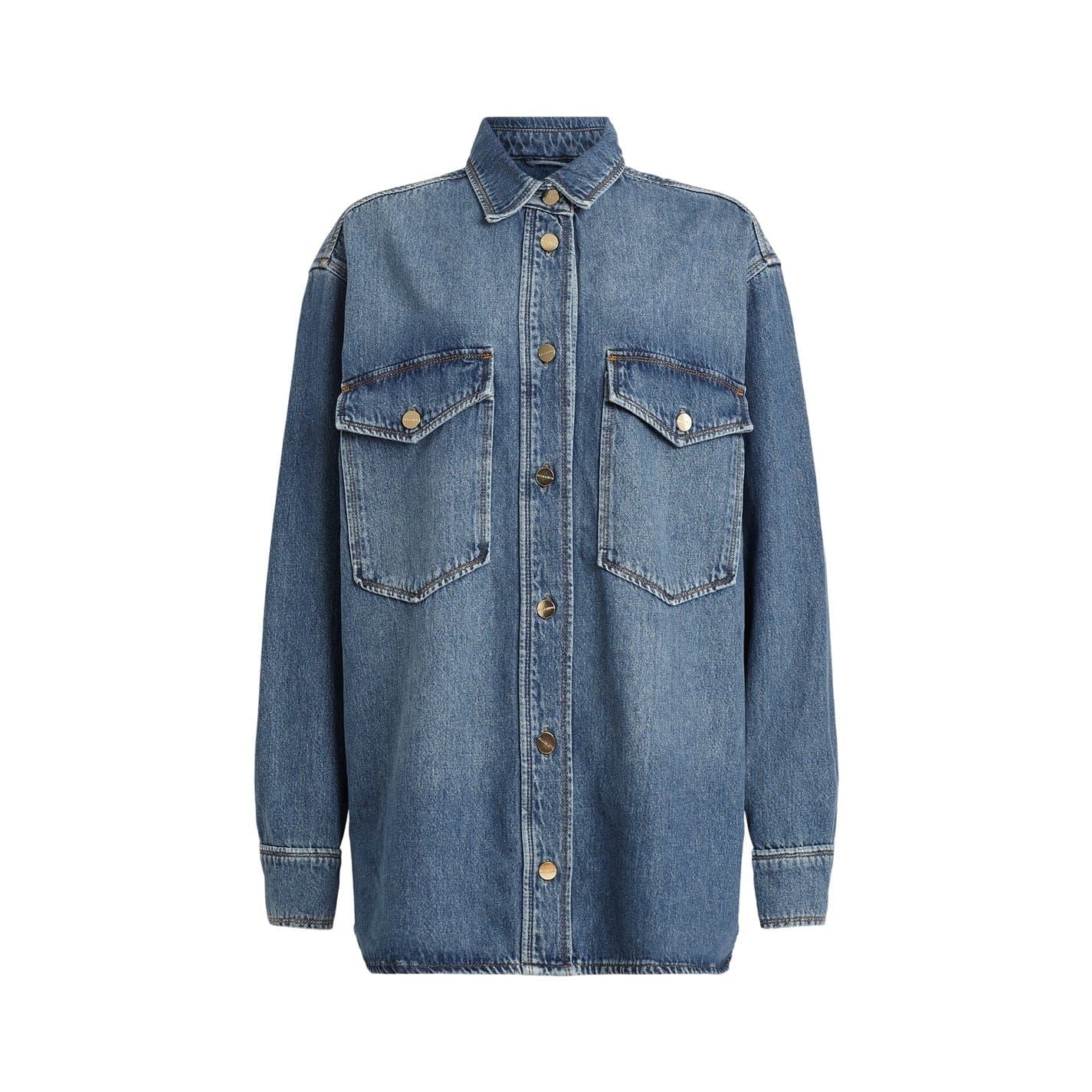 AllSaints Alba Dnm Shirt