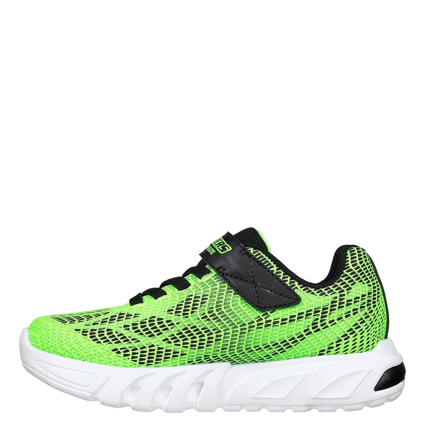 Skechers Flex Glow Child Boys Trainers
