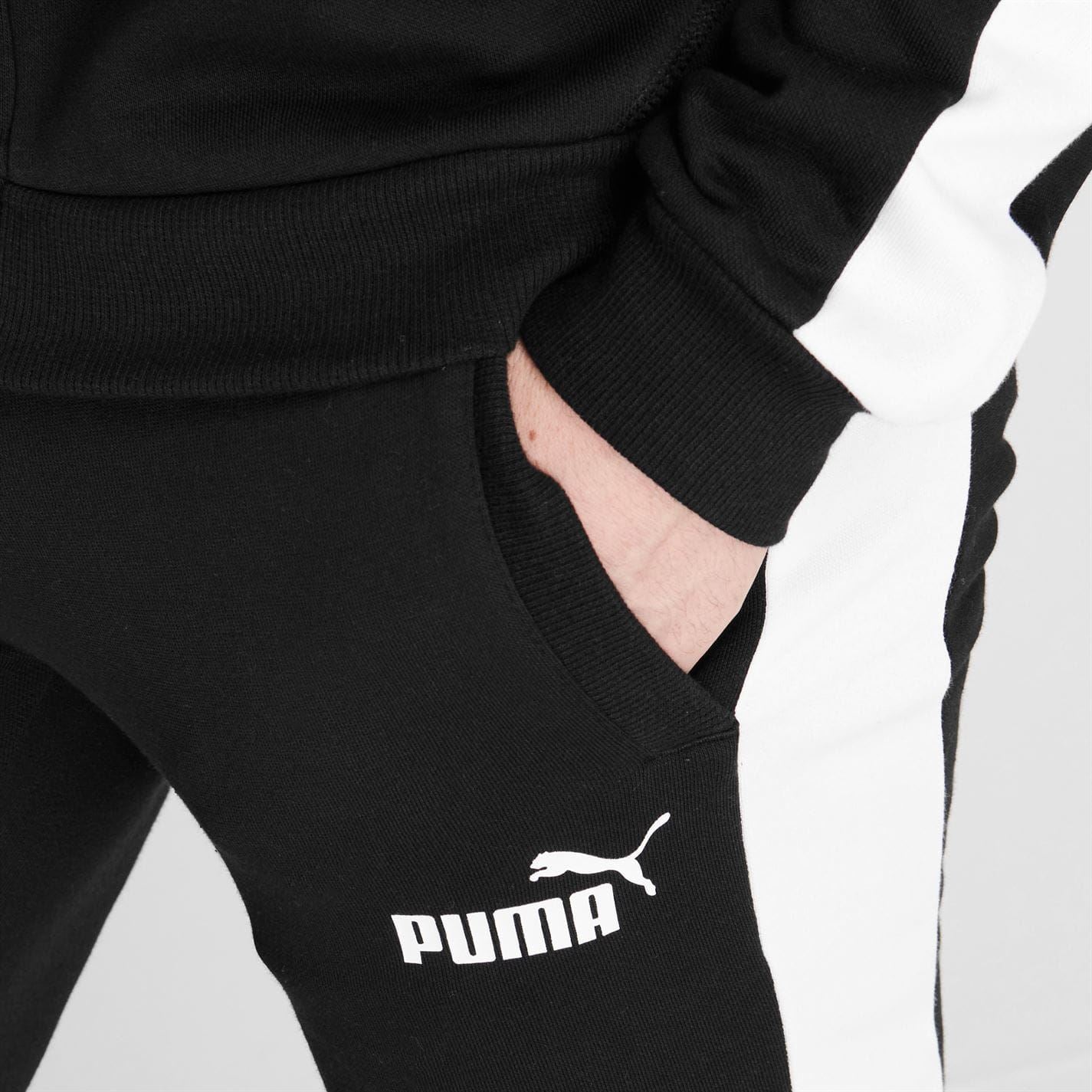 Puma Mens Clean Fleece Tracksuit