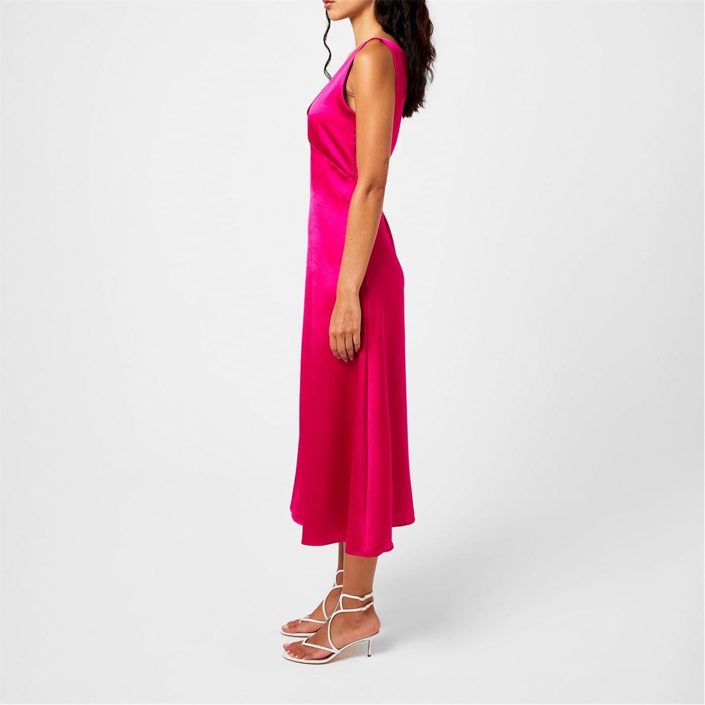 Max Mara Weekend Gambero V-Neck Midi Slip Dress