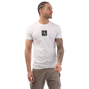 Calvin Klein Mens Slim Organic Cotton Logo T-Shirt