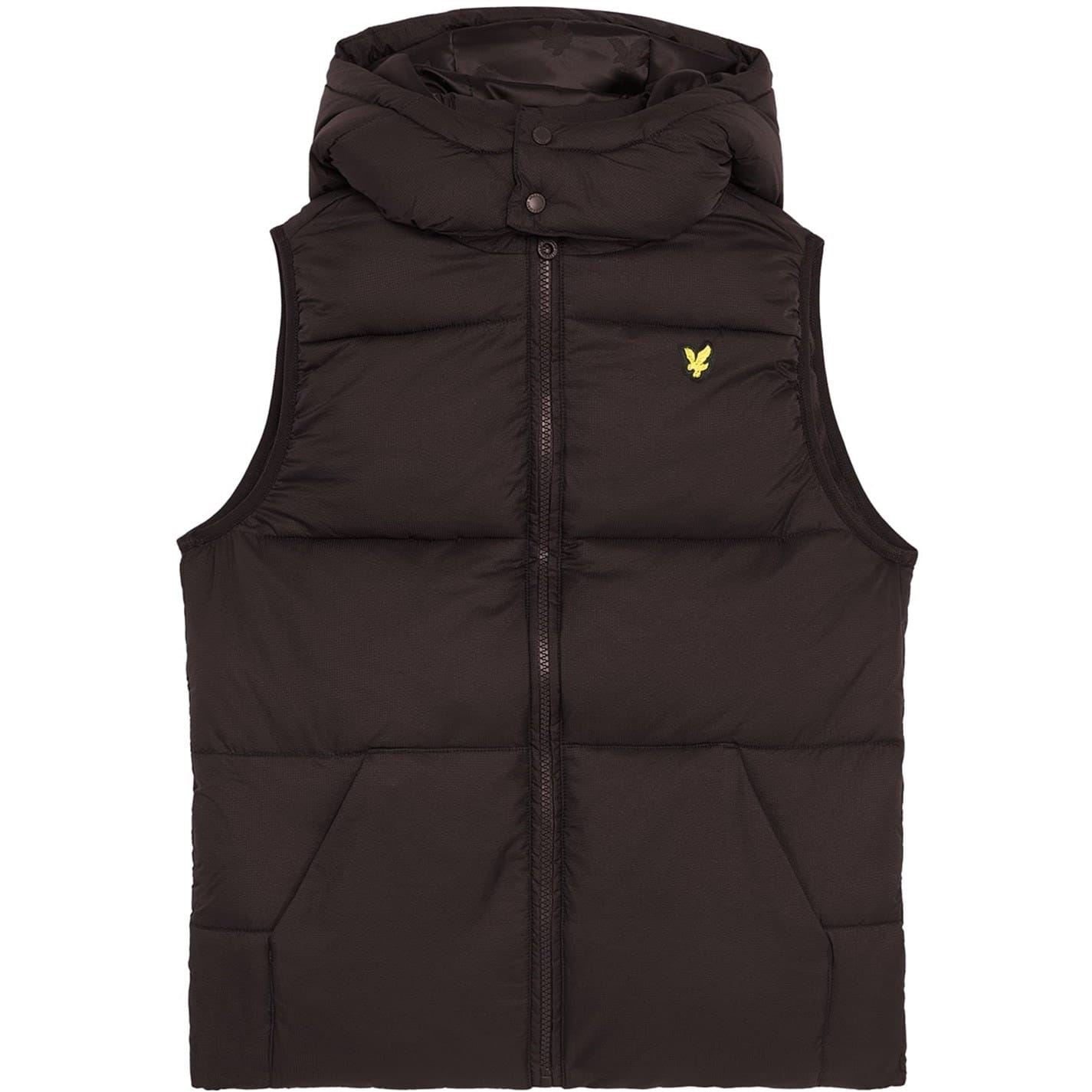 Lyle and Scott Quilted Hooded Gilet