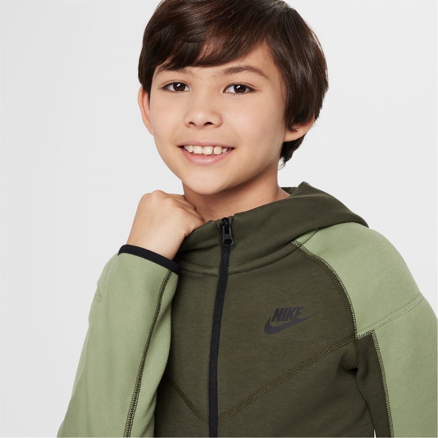 Nike Sportswear Tech Fleece Full Zip Hoodie Juniors